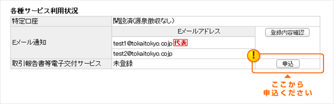 �d�q��t�T�[�r�X�̐\�����@