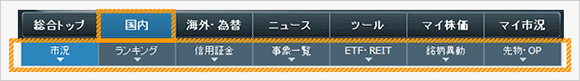 個別株式に関する情報