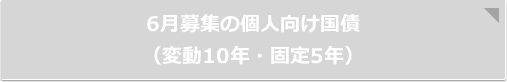 6月募集の個人向け国債（変動10年・固定5年）